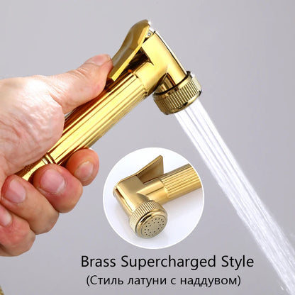 Oxg Bright Golden Shower Faucets Bathroom Shower Mixer