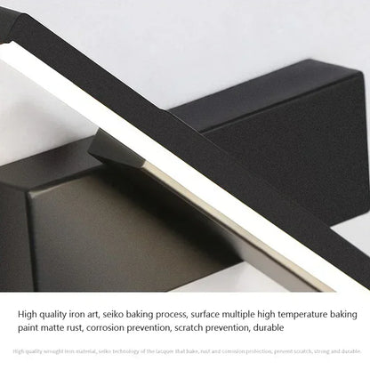 Modern Retractable Led Bathroom Mirror Light Makeup Vanity