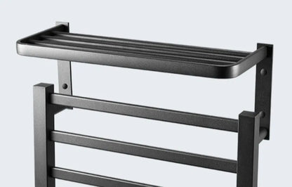 Metal Electric Heated Towel Rail Smart Disinfection Thermostat