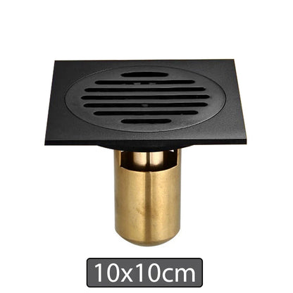 Brass Shower Drain Bathroom Floor Drain Washing Machine