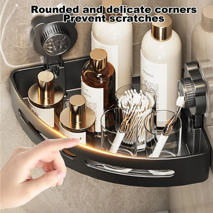 Cute Bear Suction Cup Shower Shelf Bathroom Shampoo