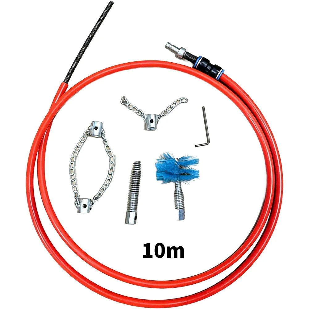 Hand Crank Drain Snake Toilet Sink Shower Bathtub