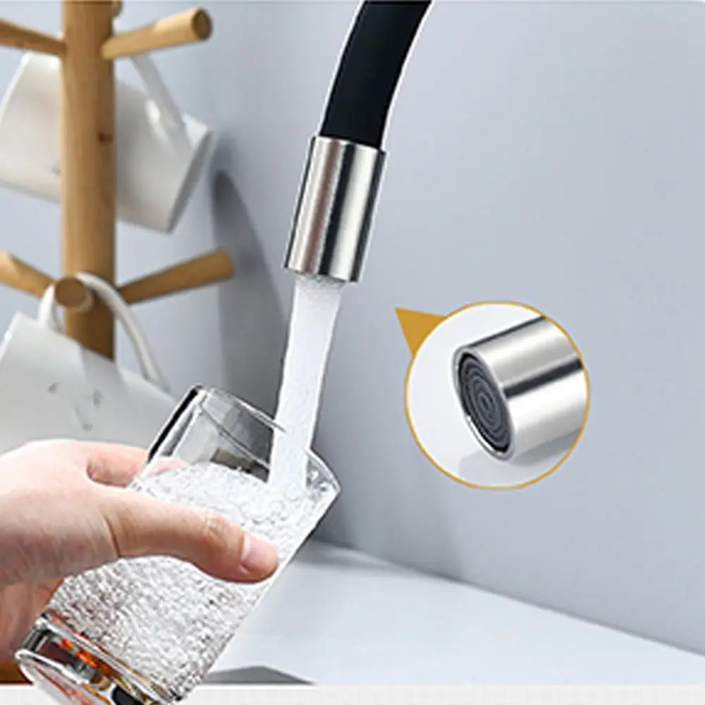 Stainless Steel Faucet Flexible Hose 360 Degree Rotating