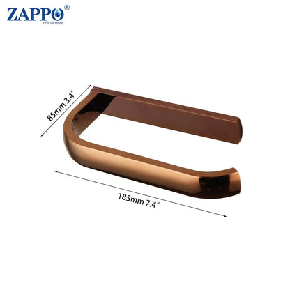 Zappo Rose Gold Wall-Mounted Stainless Steel Clothes Hook