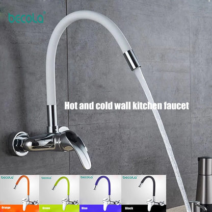 Becola & Cold Wall Faucets Sink Faucet Double