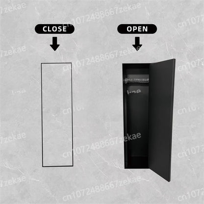 304 Stainless Steel Embedded Bathroom Niche Hidden Toilet