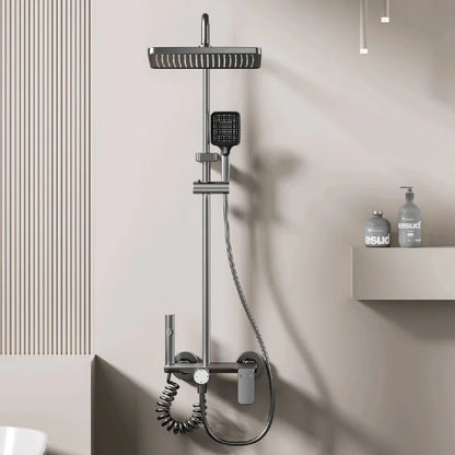 Bathroom Shower System Rotary Knob Cold Water Pressurize