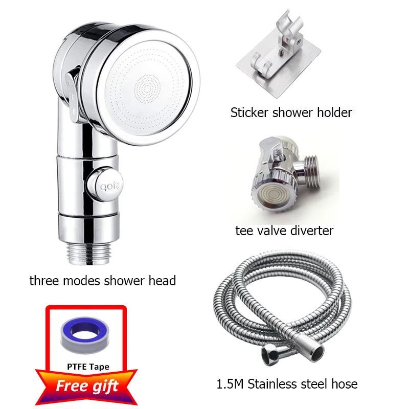 Shower Faucet Hose Handheld Shower Head Spray Tap