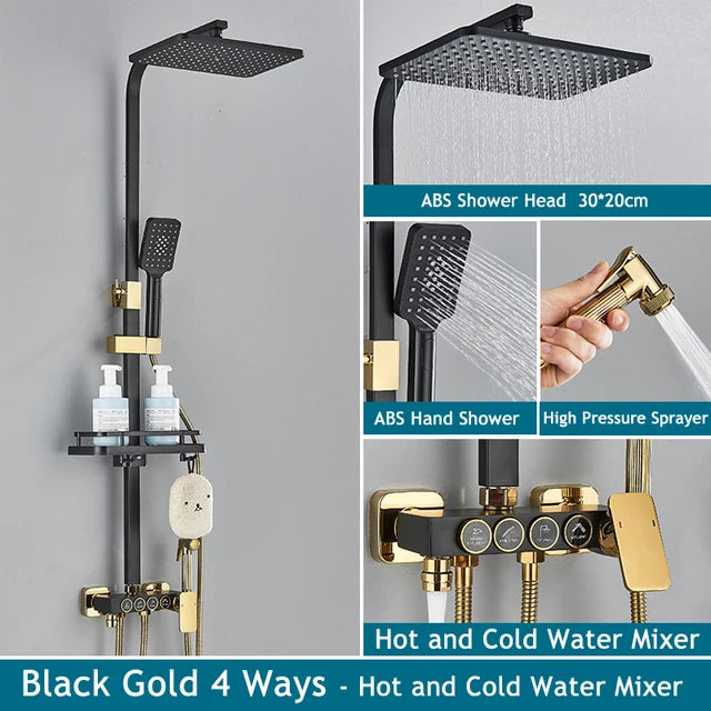 Cold Digital Bathroom Shower Quality Brass Bathroom Faucet