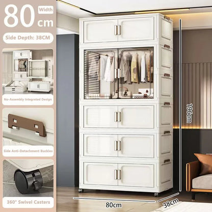 Multi-Functional Folding Storage Cabinet Office Bathroom