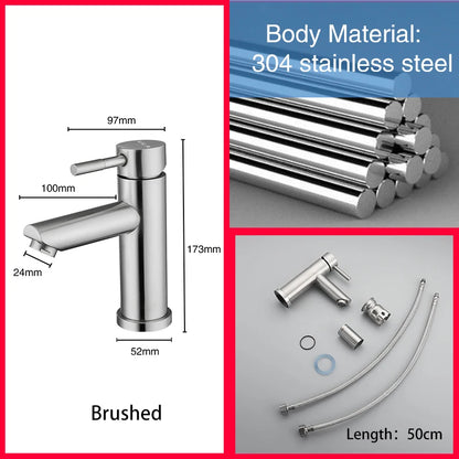 Ula G1/2 Basin Faucet Waterfall Bathroom Sink Faucet