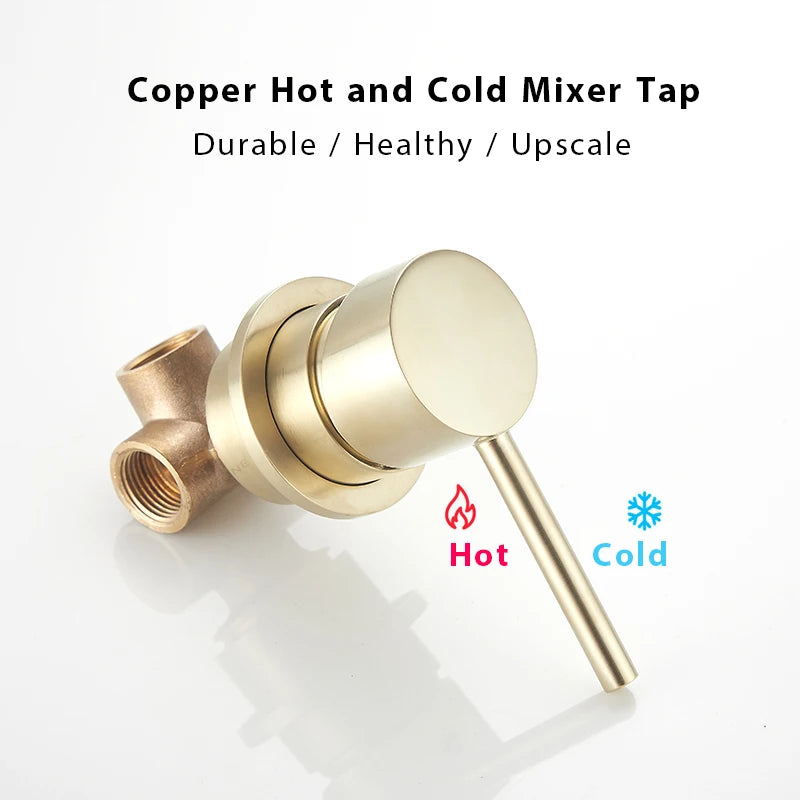 Luxury Hidden Bathroom Faucet Ceiling Design Cold Mixer