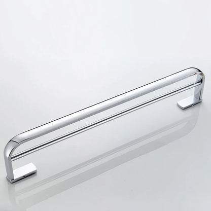 Polished Chrome Brass Square Bathroom Bath Hardware Towel