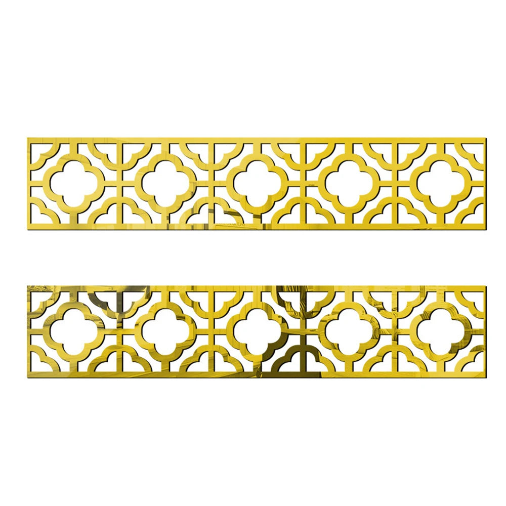 5/10cm Acrylic Wall Mirror Sticker Adhesive Living Room