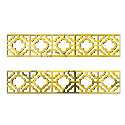 5/10cm Acrylic Wall Mirror Sticker Adhesive Living Room