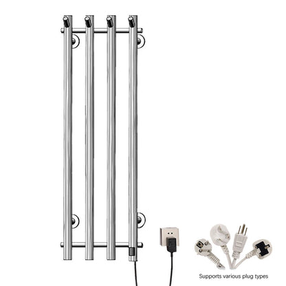 Bathroom Electric Heated Towel Rack 3/4 Bars Bathroom