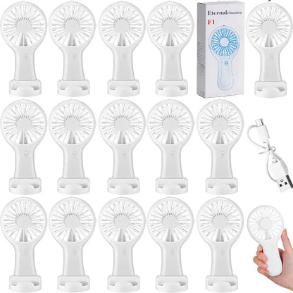 12-100 Mini Handheld Fan Bulk Wedding Fan Usb