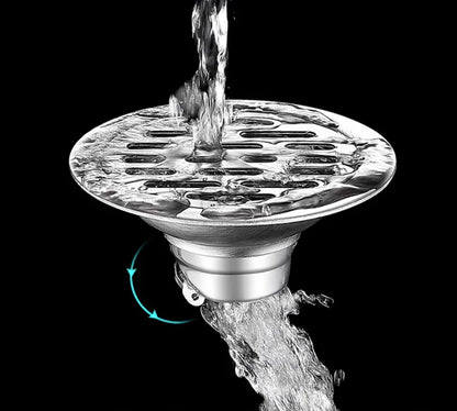 Stainless Steel Floor Drains Shower Anti-Odor Drainer Bathtub