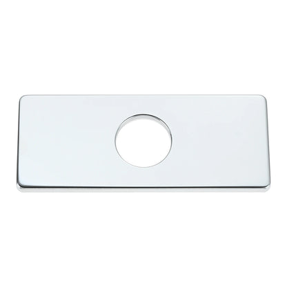 1pc Faucet Cover Plate Stainless Steel Deck Plate