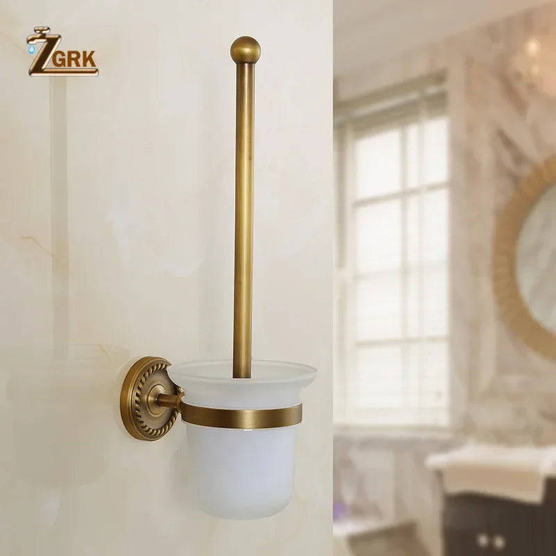 Solid Brass Bathroom Hardware Sets Antique Bronze Bath