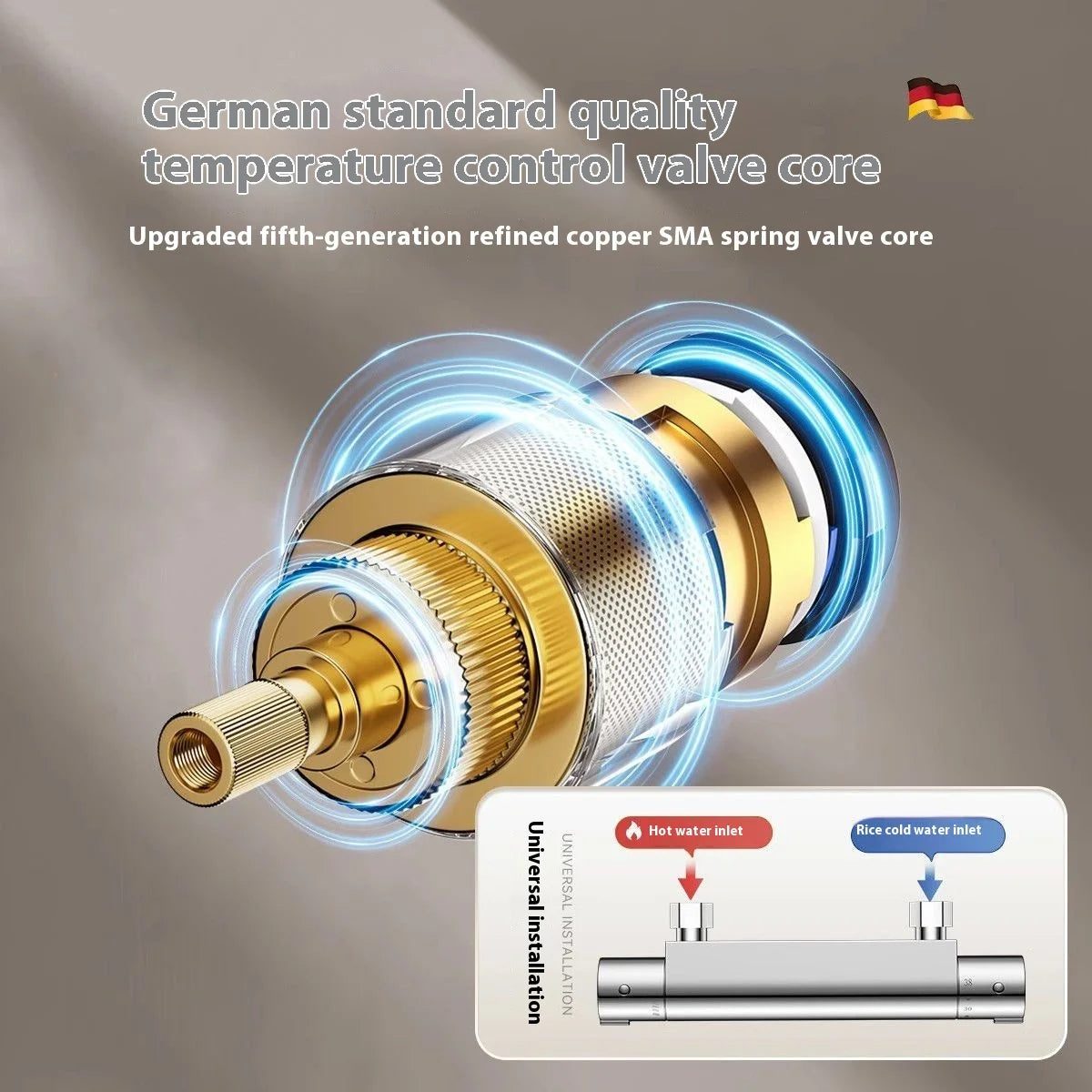 Thermostatic Mixing Valve Thermostatic Device Cold Shower