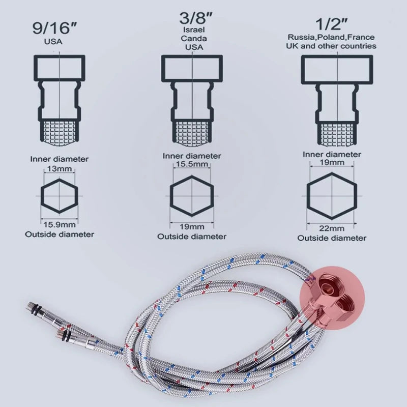 Dual-Function Pull-Down Bathroom Sink Faucet Adjustable Height