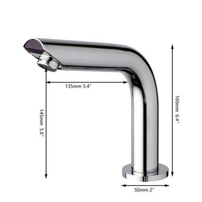 Kemaidi Matte Black Touchless Sensor Bathroom Sink Faucet