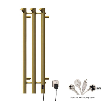 Bathroom Electric Heated Towel Rack 3/4 Bars Bathroom