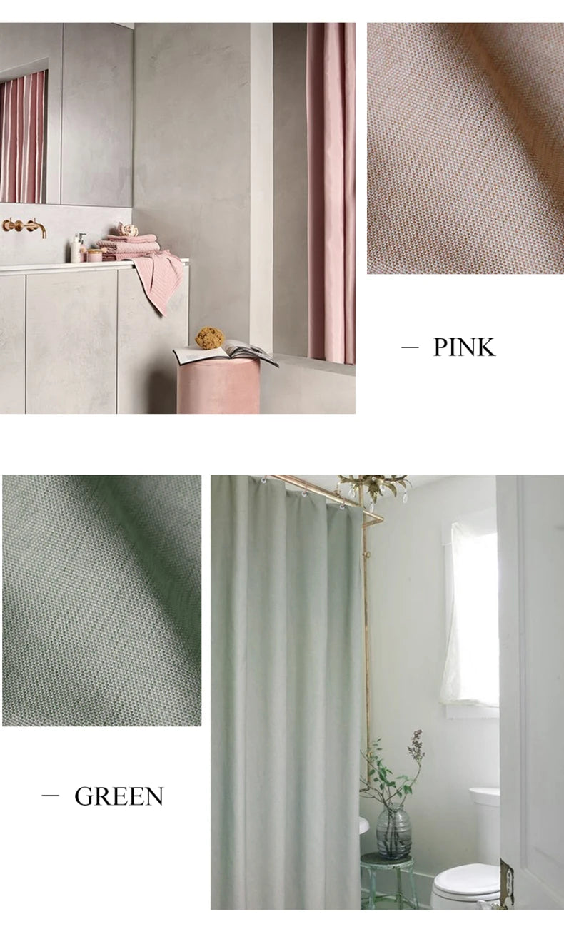 Not In/Elegant Waterproof Shower Curtain Bathroom Quality
