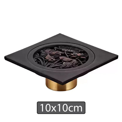 Brass Shower Drain Bathroom Floor Drain Washing Machine