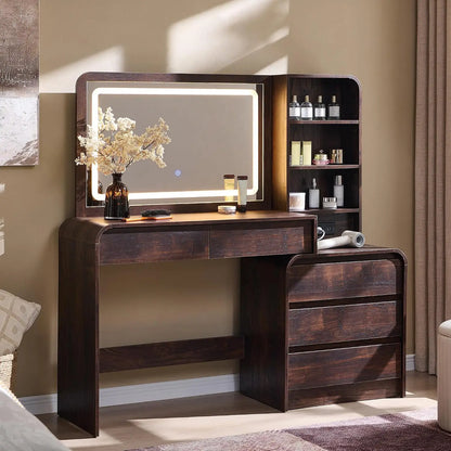50 Modern Makeup Vanity Lighted 35 43 Mirror