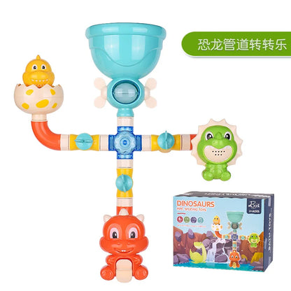 Baby Bath Toy Suction Cup Water Spinner &
