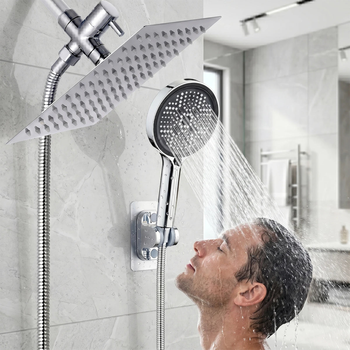 Shower Head Rain Shower Head Handheld Spray Combo