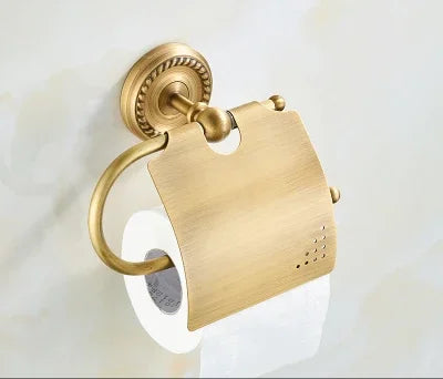 Solid Brass Bathroom Hardware Sets Antique Bronze Bath