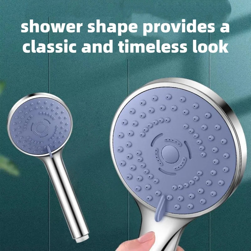Shower Boosted 5-Speed Large Water Outlet Shower Handheld