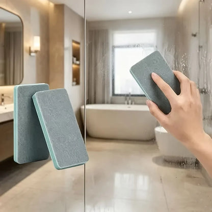 4pcsglass Scale Remover Magic Cleaning Brush Bathroom Mirror