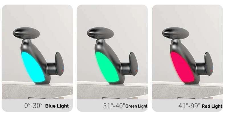 Bathroom Basin Faucet Led Light Tap Penguin Pull-Out