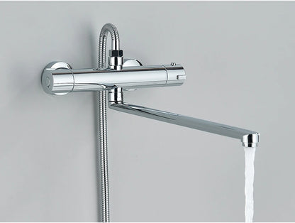 Chrome Thermostatic Shower Faucets Bathroom Thermostatic Mixer