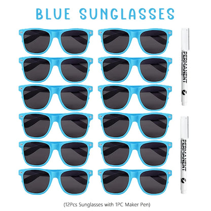 12-100pcs Wedding Sunglasses Guests Heart Shaped Sunglasses