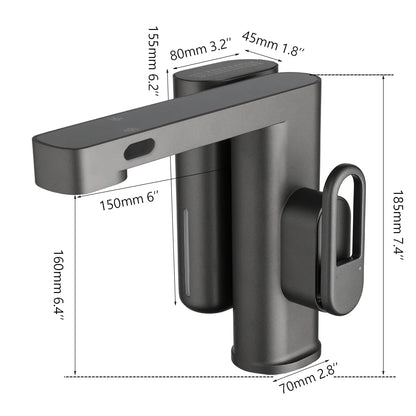 Zappo Sensor Bathroom Faucet Automatic Sensor Smart Soap