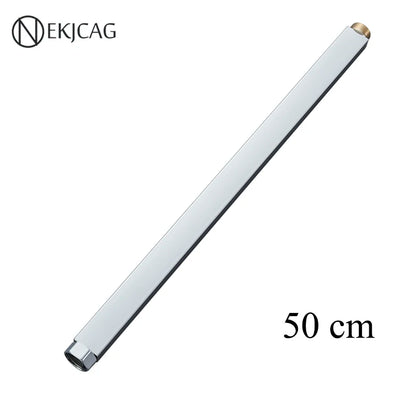 Square Extension Tube Bathroom Shower Faucet Extra Extend