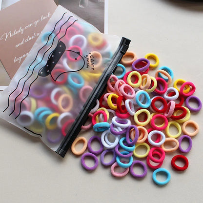 500 Pieces/Pack 2cm Children Hair Band High Elastic