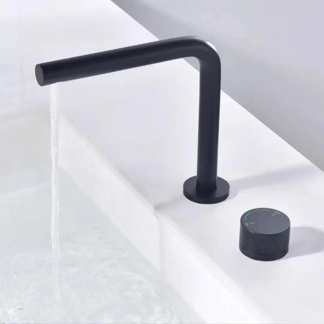 Brushed Rose Gold Basin Faucet Bathroom Bathtub Faucet