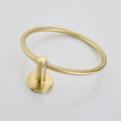 Bathroom Towel Ring Hook Hardware Storage Holder 304