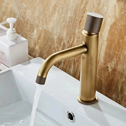 Basin Faucets Antique Bronze Bathroom Faucet & Cold