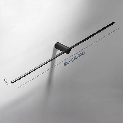 40/50/60/70/80cm Movable Towel Rack Bath Towel Holder Wall