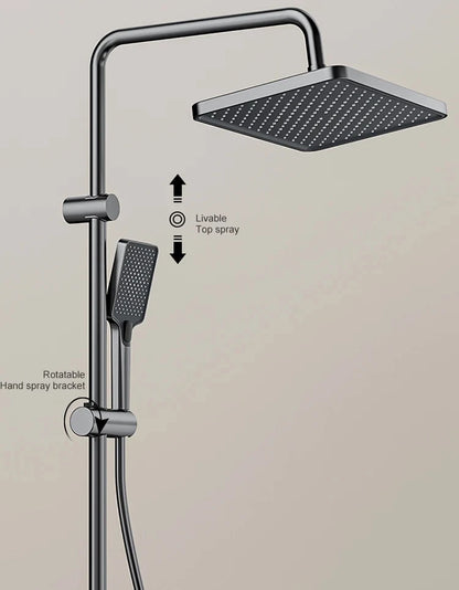 Bathroom Piano Key Ways Water Outlet Luxury Shower