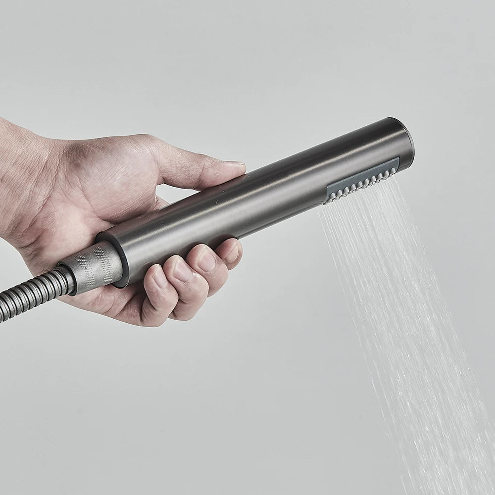 Rozin Black Floor Standing Bathtub Faucet Colors Standing
