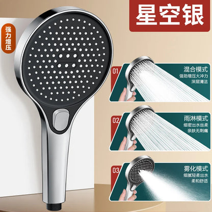 Large Flow Rainfall Shower Head 25cm Top Sprayer