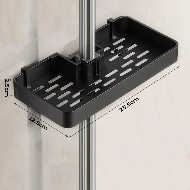 Bathroom Shelf Shampoo Soap Holder Shower Tray Toilet